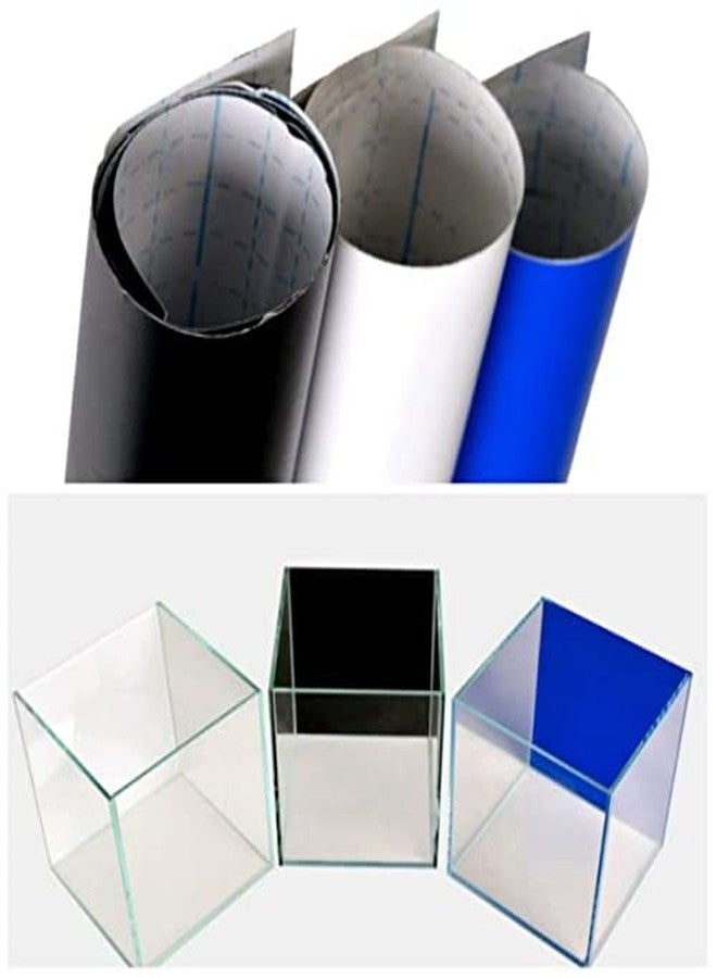 VAYINATO Petzlifeworld Aquarium Fish Tank Background Sticker (Black, 60Cm*60Cm) - Image 1